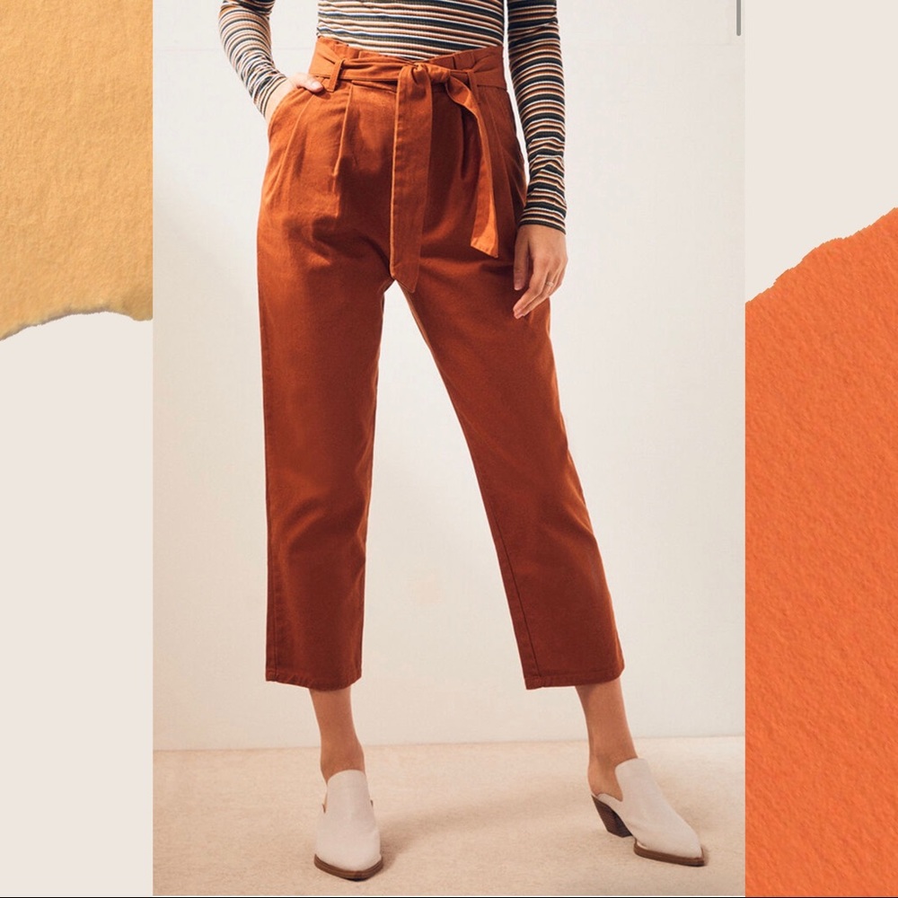 PacSun Paperbag Twill Pants *NWT